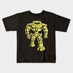 Manbot Distressed Variant Kids T-Shirt